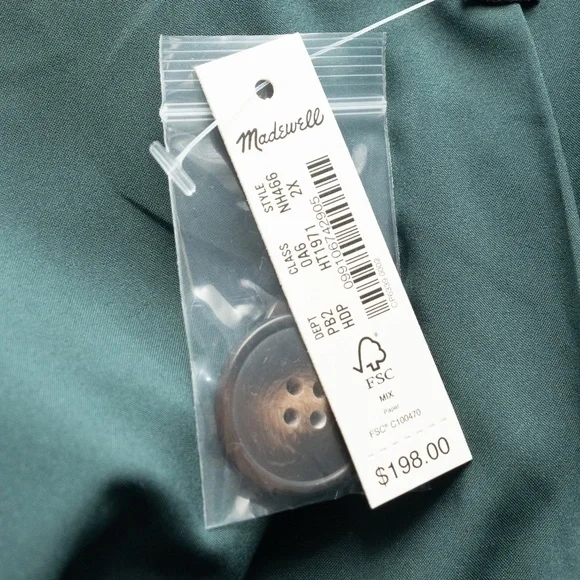 Madewell. Plus size Wool Brushed Dorset Blazer. - Picture 6 of 11